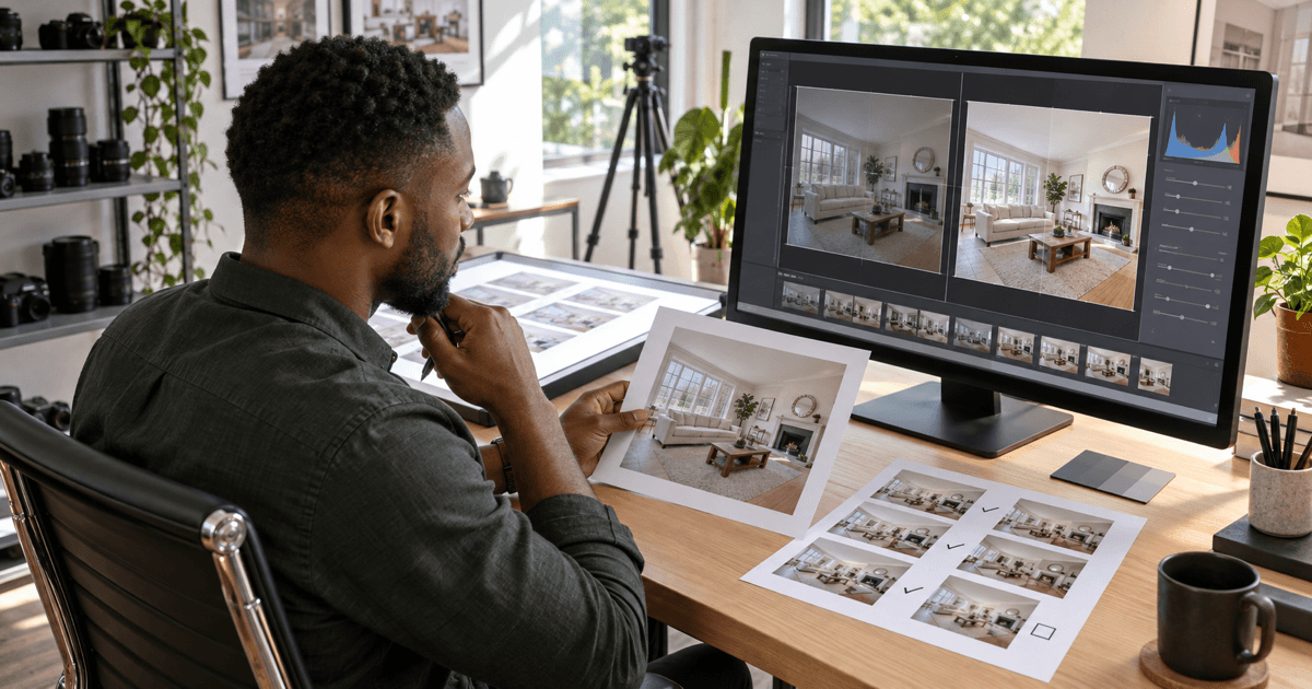 AI Real Estate Photo Editing Workflow