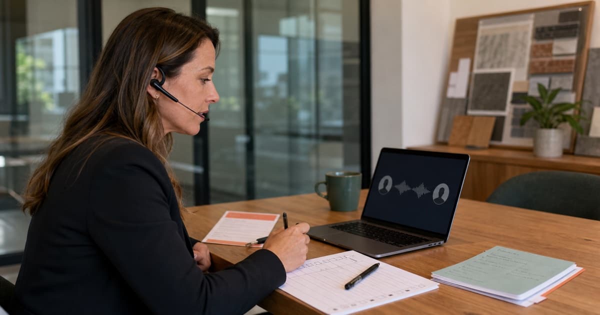 AI Role-Play for Real Estate Agents